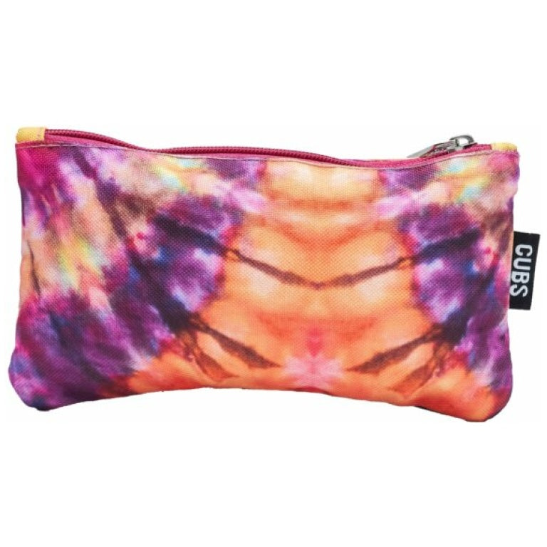 Cubs Purple Tie Dye Pencil Case