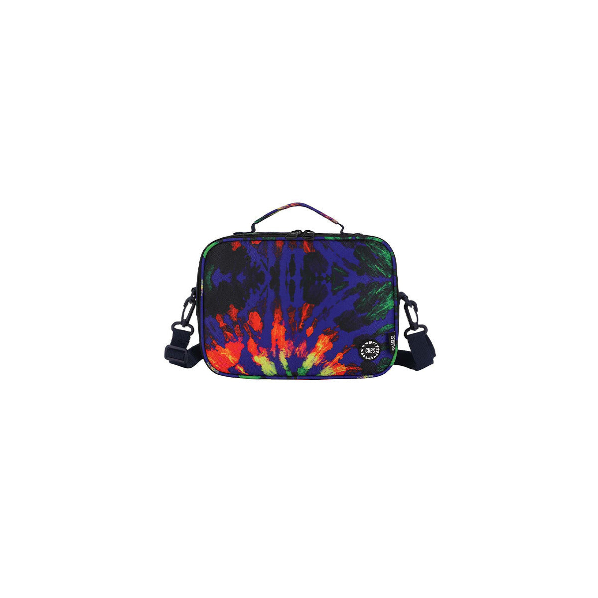 Cubs Classic Red & Black Tie-Dye Backpack