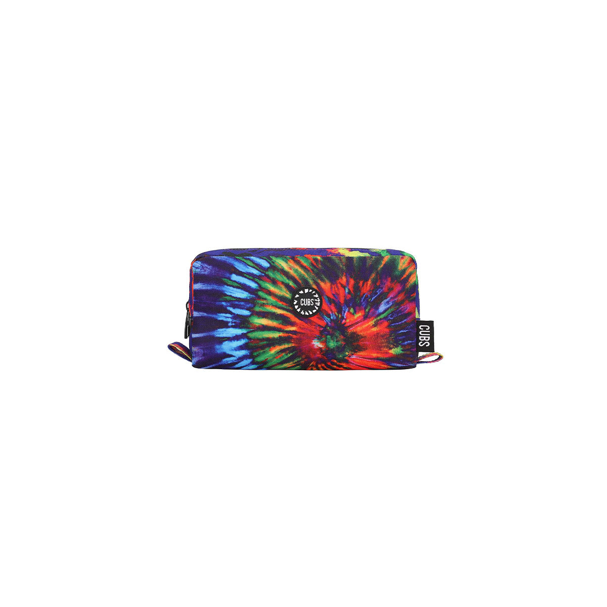 Cubs Navy & Red Tie Dye Pencil Case