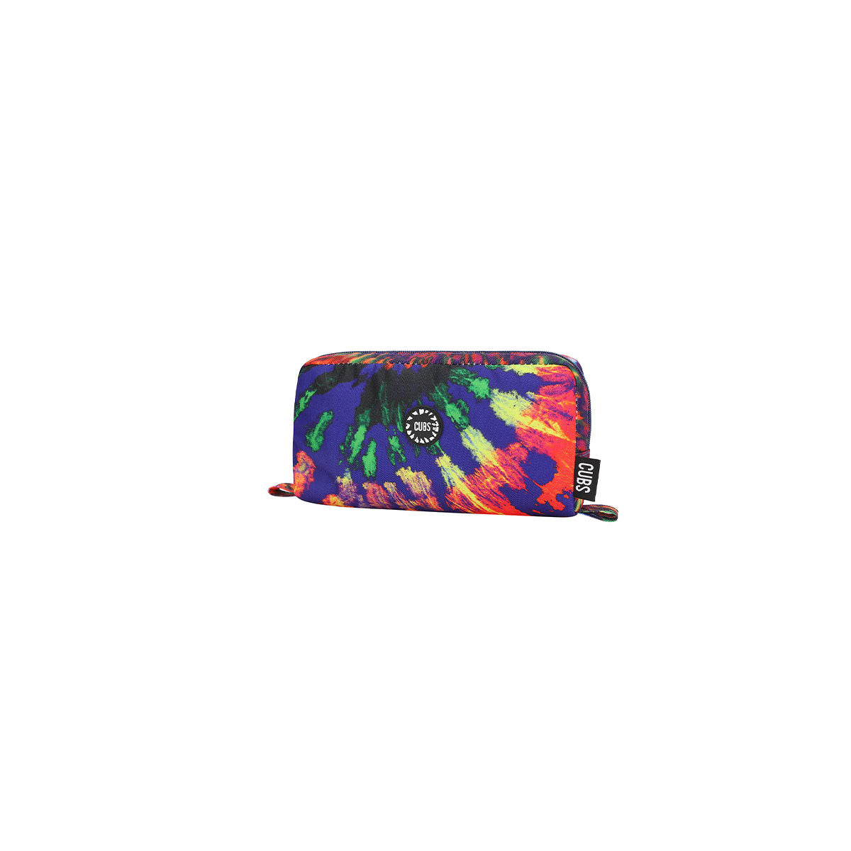 Cubs Red & Black Tie-Dye Pencil Case