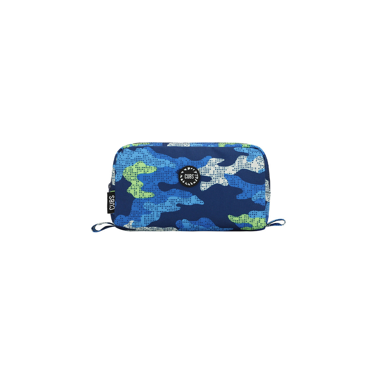 Cubs Camouflage Blue Pencil Case, Multicolors