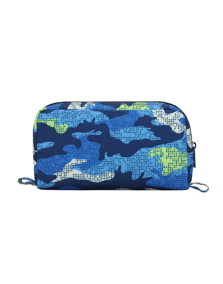 Cubs Camouflage Blue Pencil Case, Multicolors