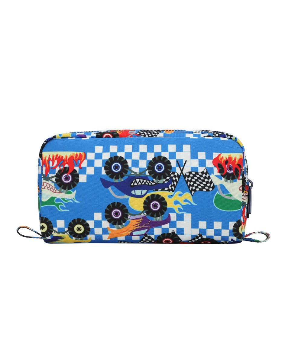 Cubs Monster Truck In Flames Pencil Case, Multicolors