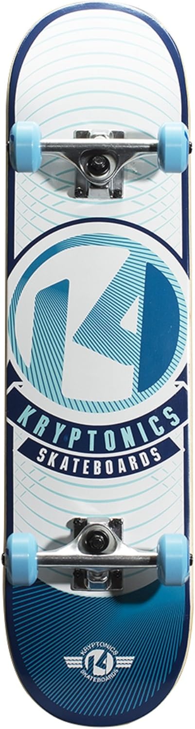 لوح التزلج Kryptonics POP SERIES-SKY BLUE RAYS