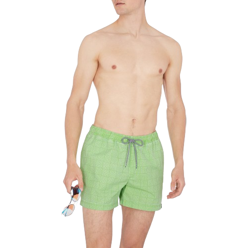 Firefly Swimming Swimming Short For Men, Green Lime