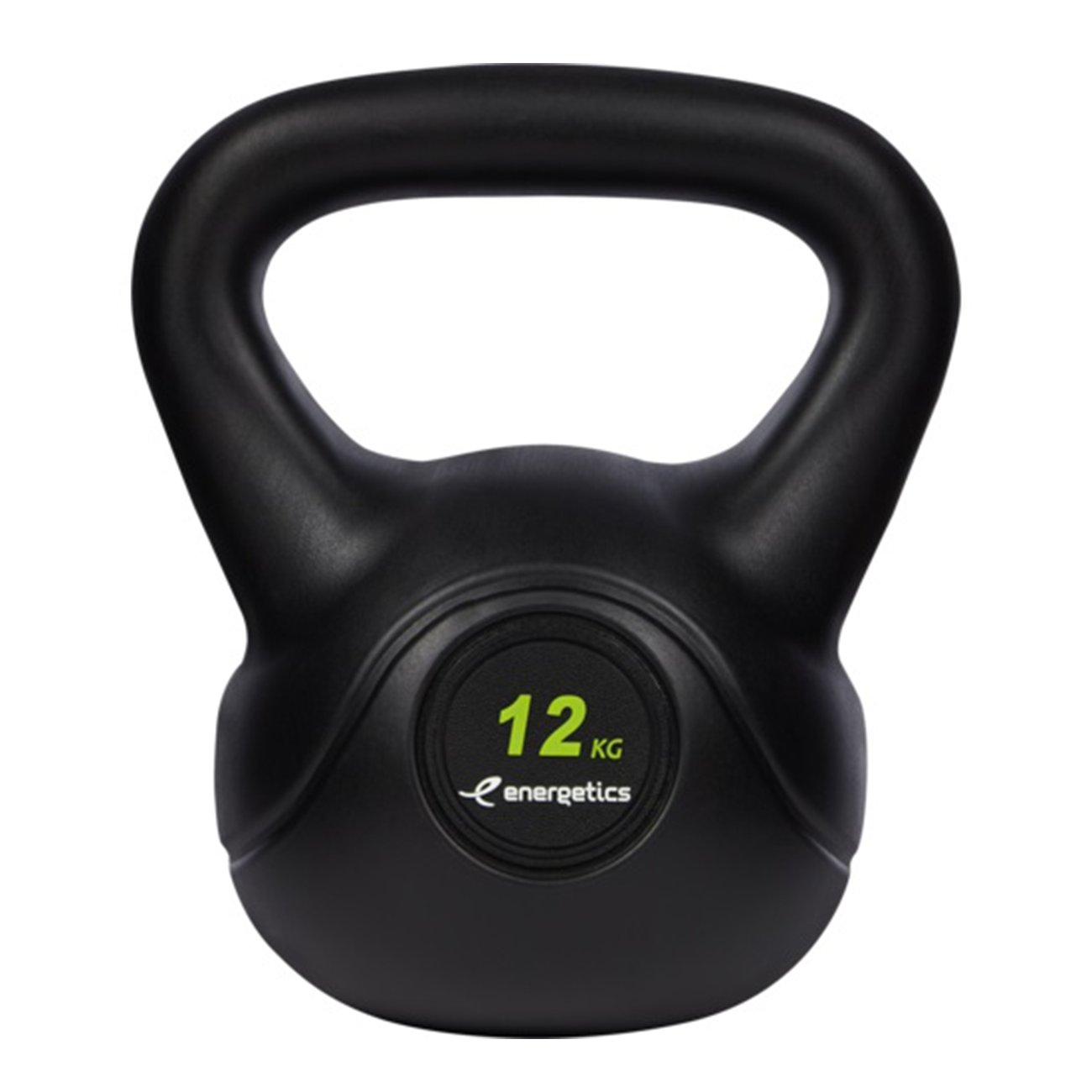 Energetics Fitness Kettlebell For Unisex, Black & Yellow