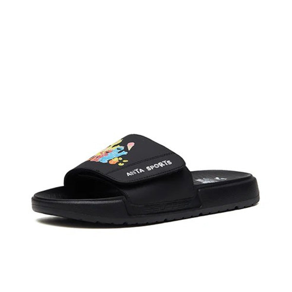 ANTA FLIP FLOPS FOR MEN BLACK