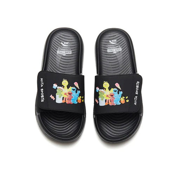 ANTA FLIP FLOPS FOR MEN BLACK