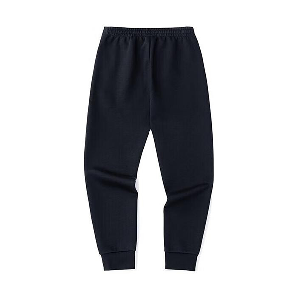 ANTA KNIT TRACK  FITNESS PANT FOR MEN, BASIC BLACK