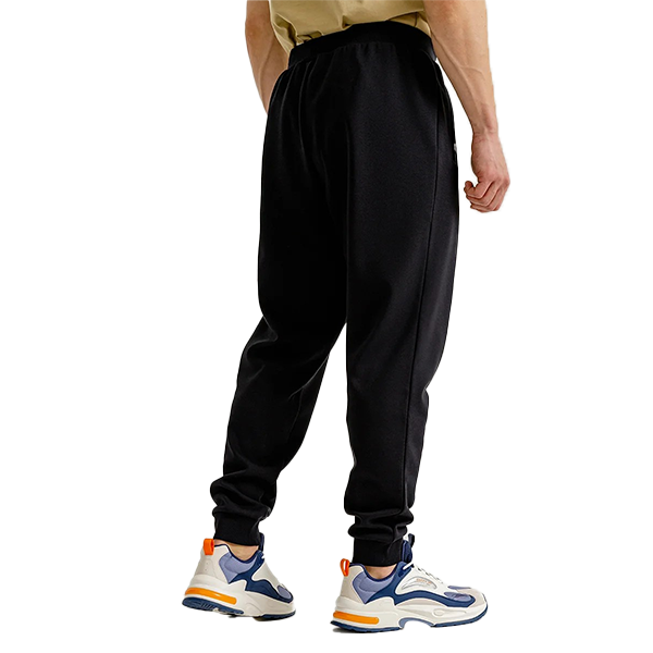 ANTA KNIT TRACK  LIFESTYLE PANT FOR MEN, BASIC BLACK