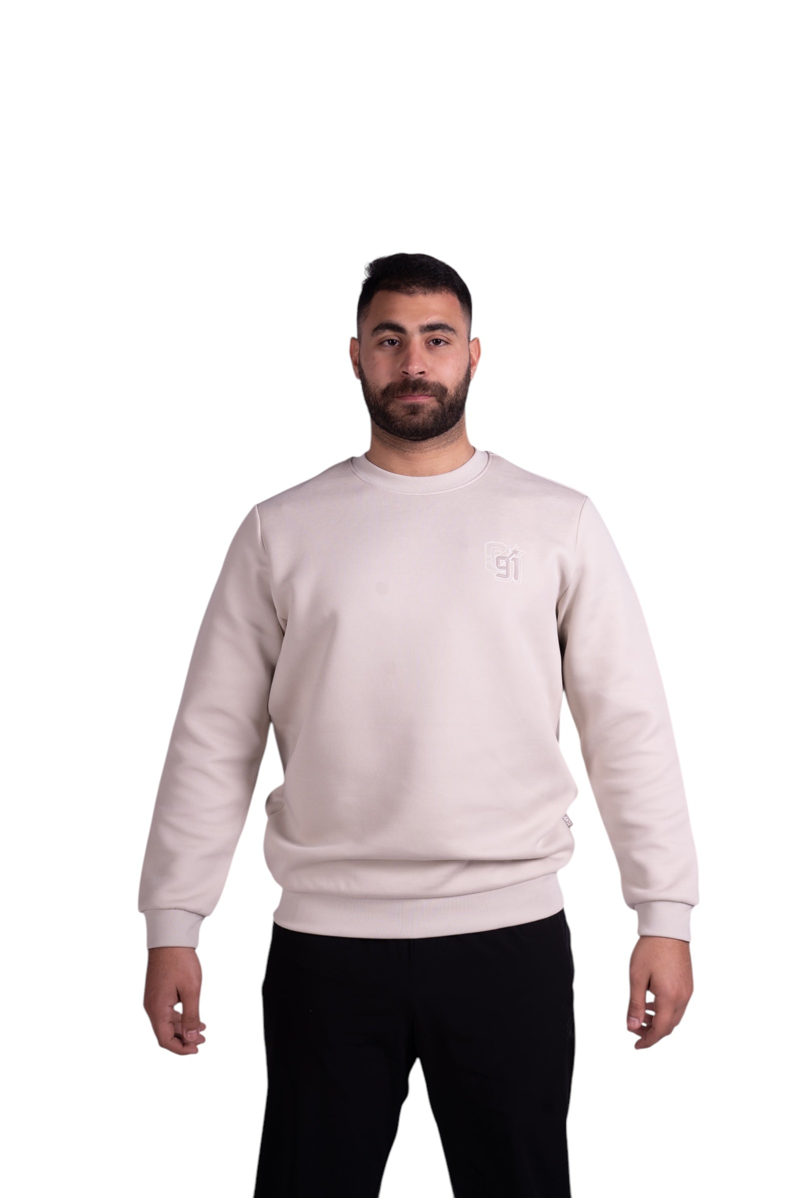 ANTA LIFESTYLE SWEATSHIRT FOR MEN, BURLYWOOD