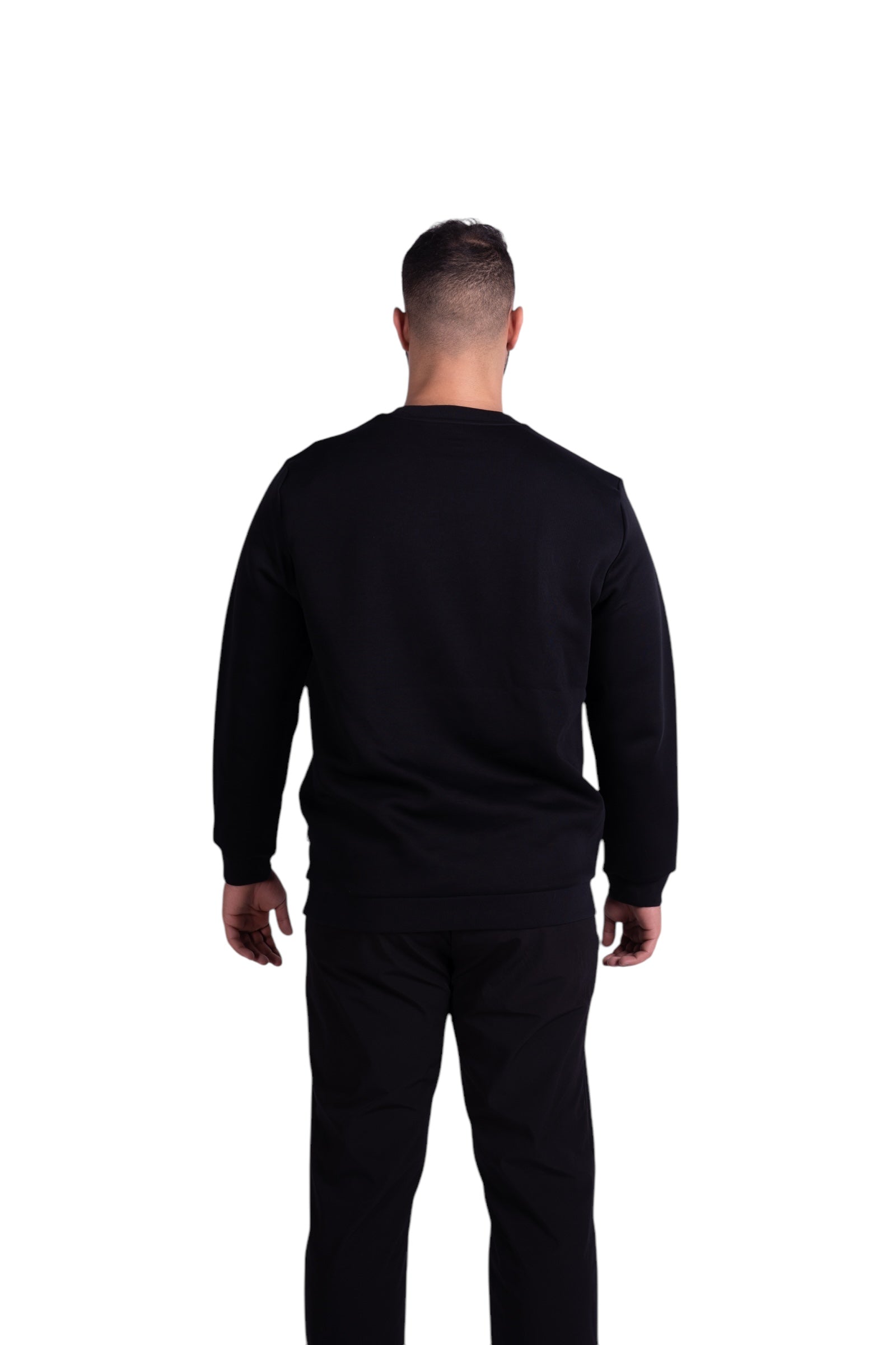 ANTA LIFESTYLE SWEATSHIRT FOR MEN, BASIC BLACK