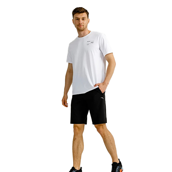 ANTA WOVEN FITNESS SHORTS FOR MEN