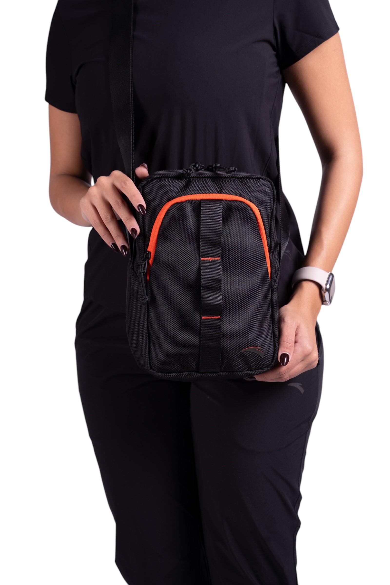 ANTA FITNESS BAG FOR UNISEX, BASIC BLACK