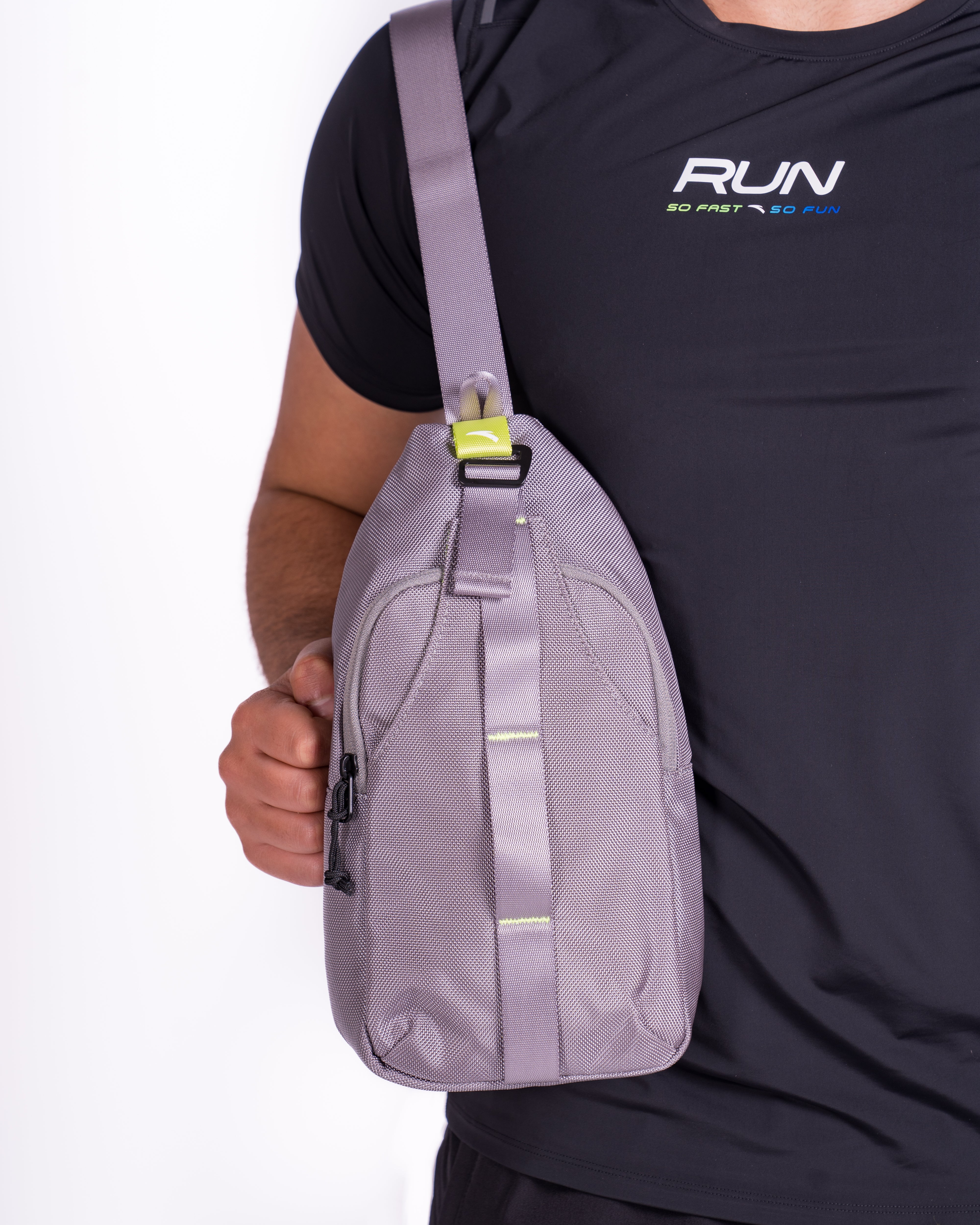 ANTA FITNESS BAG FOR UNISEX, CHIP GREY