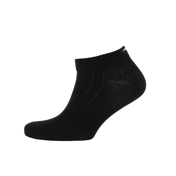 ANTA FITNESS SOCKS FOR MEN, BASIC BLACK