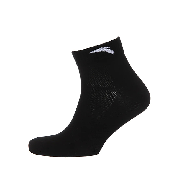 ANTA FITNESS SOCKS FOR MEN, BASIC BLACK