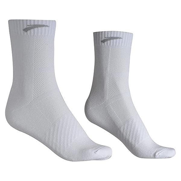 ANTA FITNESS SOCKS FOR WOMEN, PURE WHITE