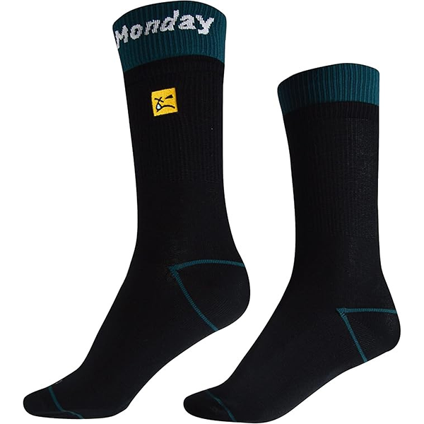 ANTA LIFESTYLE SOCKS FOR UNISEX, BASIC BLACK