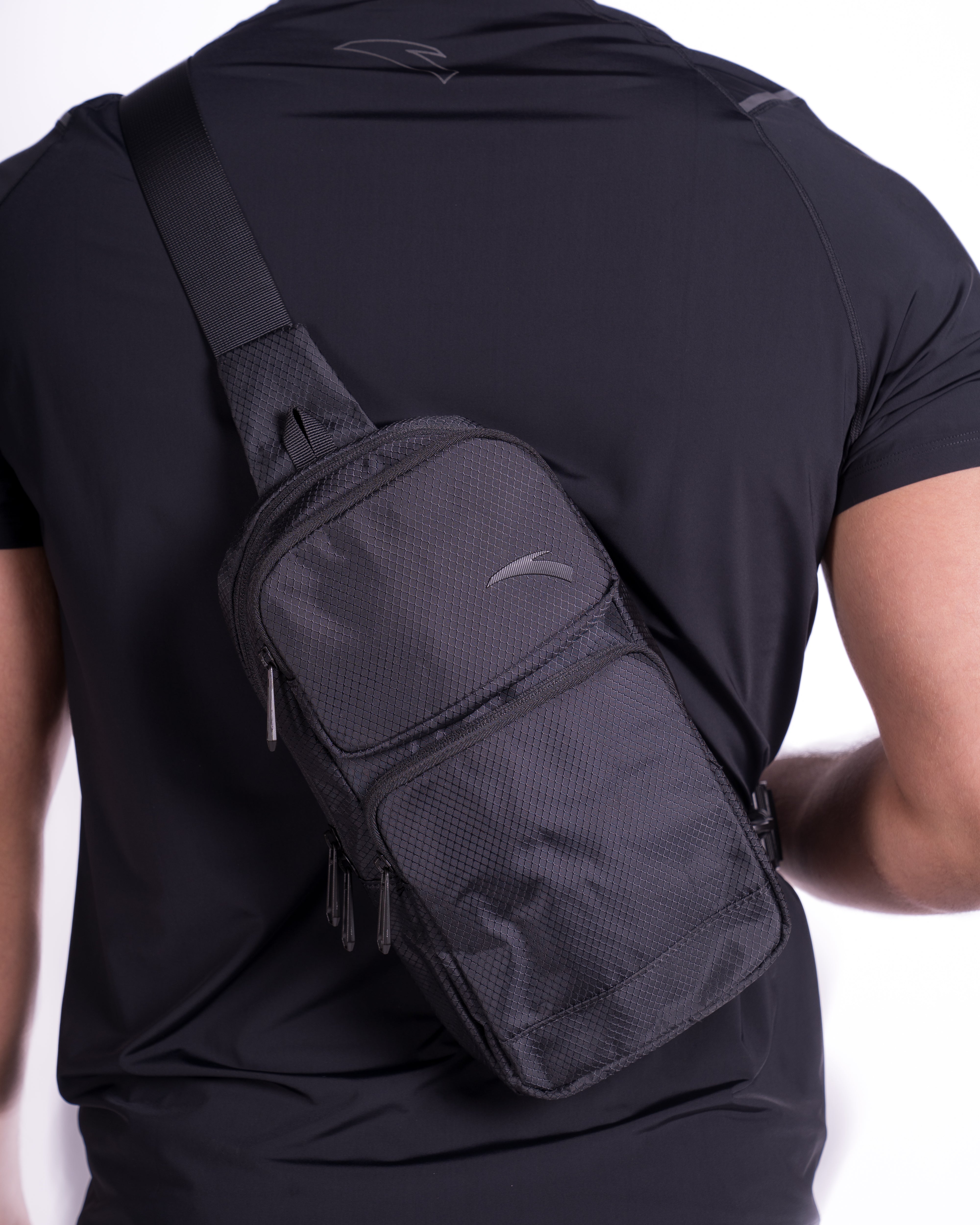 ANTA FITNESS BAG FOR UNISEX, BASIC BLACK