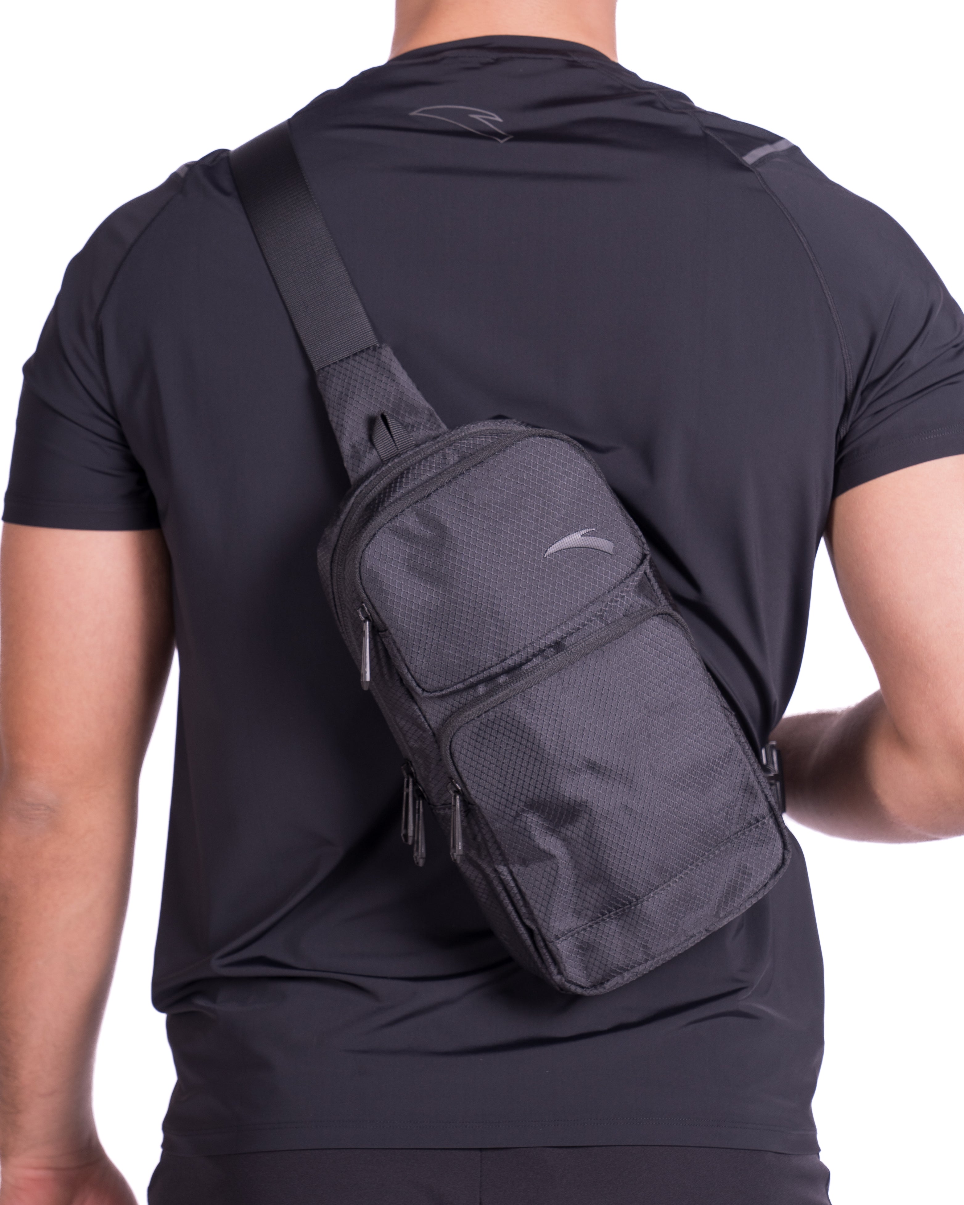 ANTA FITNESS BAG FOR UNISEX, BASIC BLACK