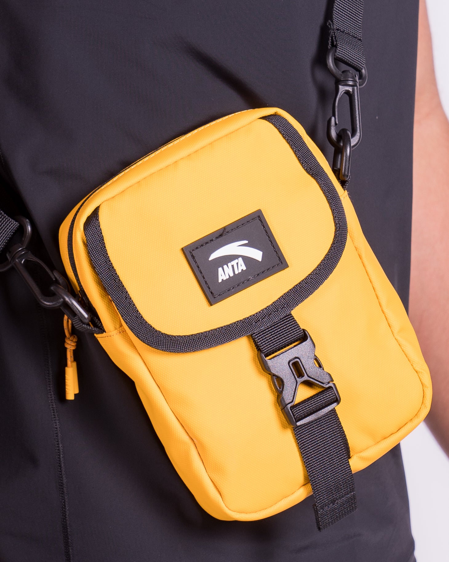 ANTA LIFESTYLE BAG FOR UNISEX, YELLOW