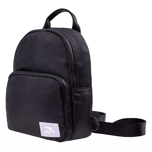 ANTA LIFESTYLE BACKPACKS FOR WOMEN, BASIC BLACK