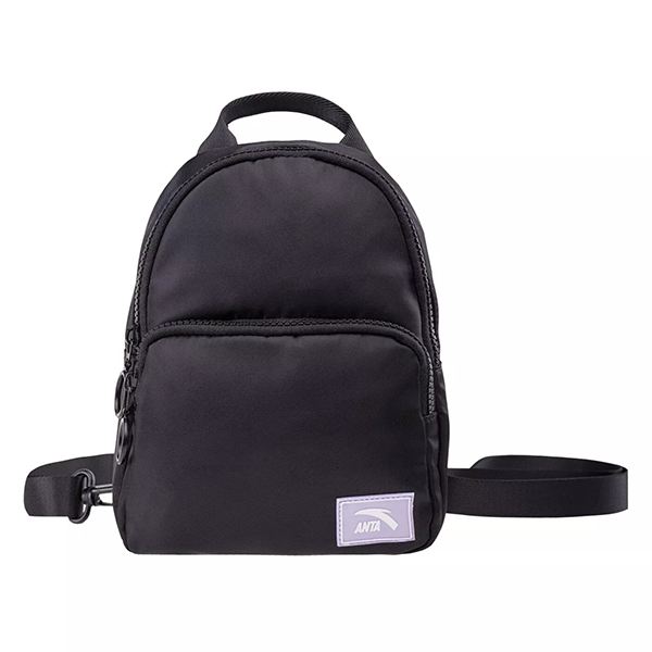 ANTA LIFESTYLE BACKPACKS FOR WOMEN, BASIC BLACK