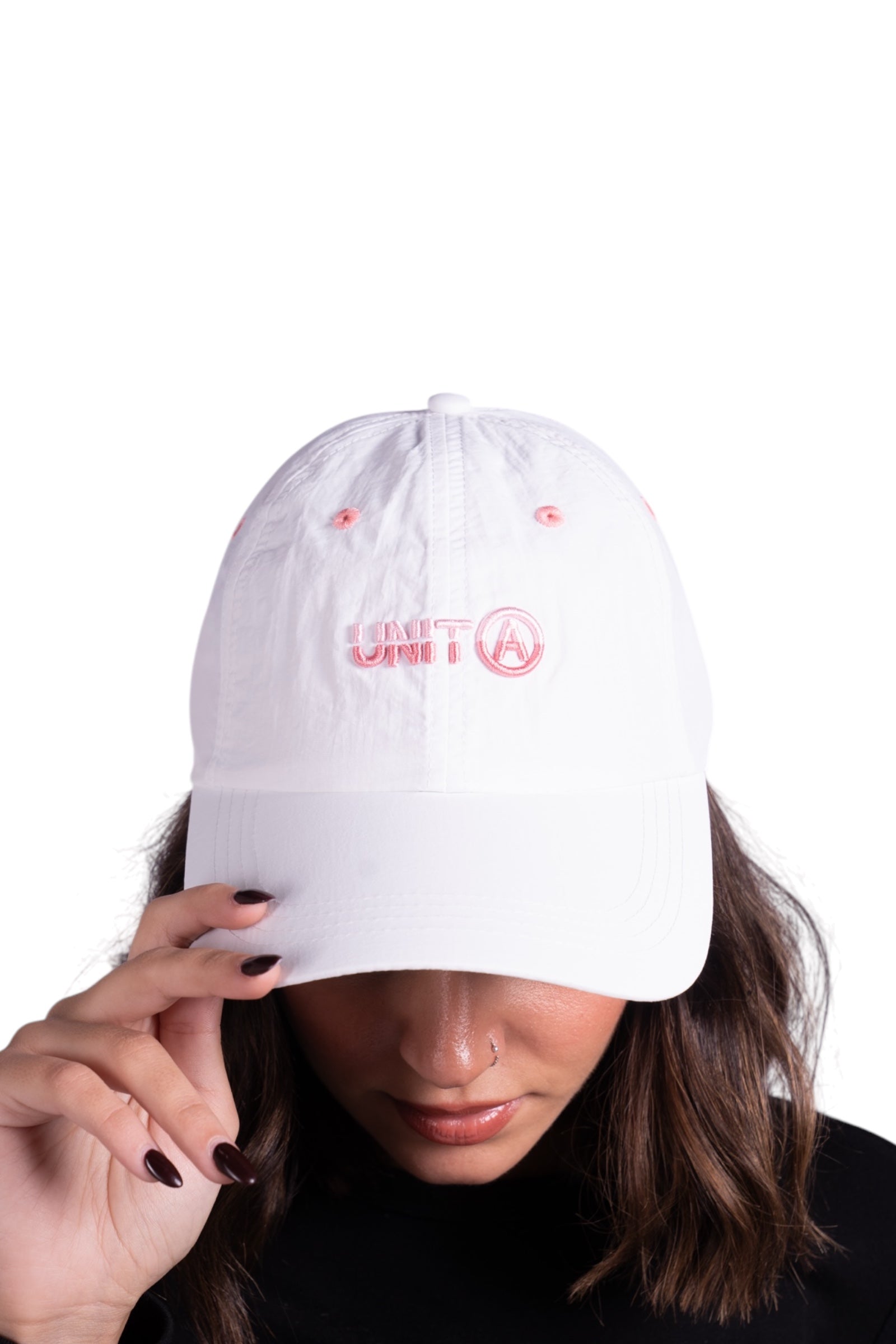 ANTA FITNESS CAP FOR WOMEN, WHITE