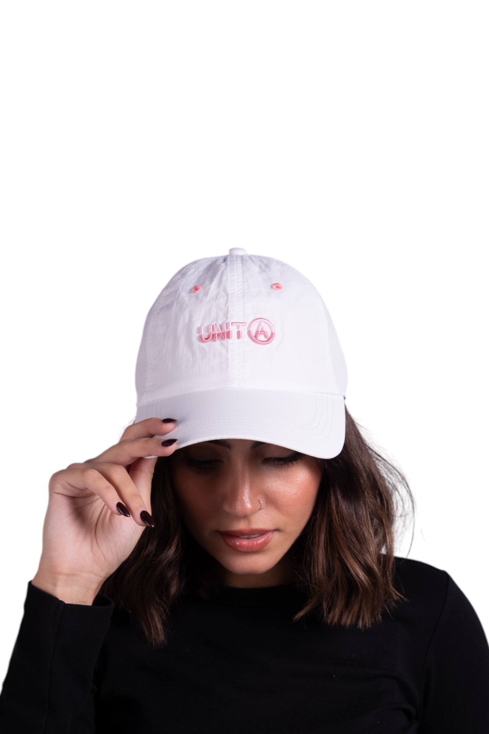 ANTA FITNESS CAP FOR WOMEN, WHITE