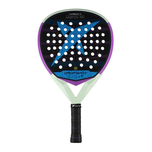 DROP SHOT PALA HARBOUR 1.0 PADEL RACKET, BLUE&BLACK&PURPLE