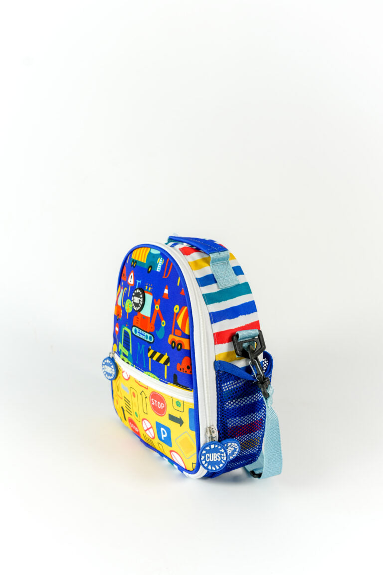 Cubs Cars & Trucks Lunch Bag