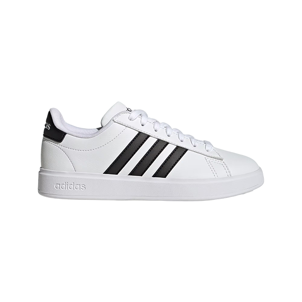 ADIDAS GRAND COURT 2.0 LIFESTYLE SHOES FOR WOMEN, CLOUD WHITE & CORE BLACK & CORE BLACK