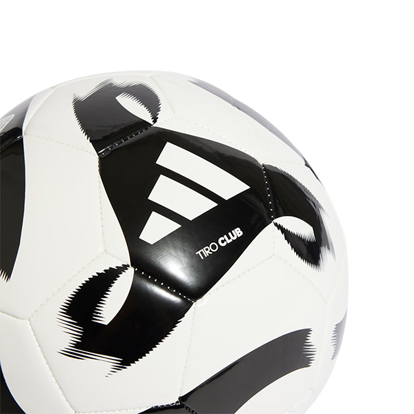 ADIDAS TIRO CLB FOOTBALL  FOR UNISEX, WHITE&BLACK