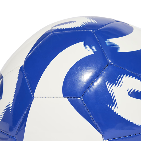 ADIDAS TIRO CLB FOOTBALL  FOR UNISEX, WHITE&ROYAL BLUE