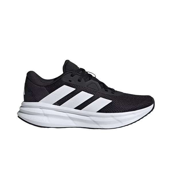 ADIDAS GALAXY 7 W RUNNING SHOES FOR WOMEN, CORE BLACK & CLOUD WHITE & CARBON