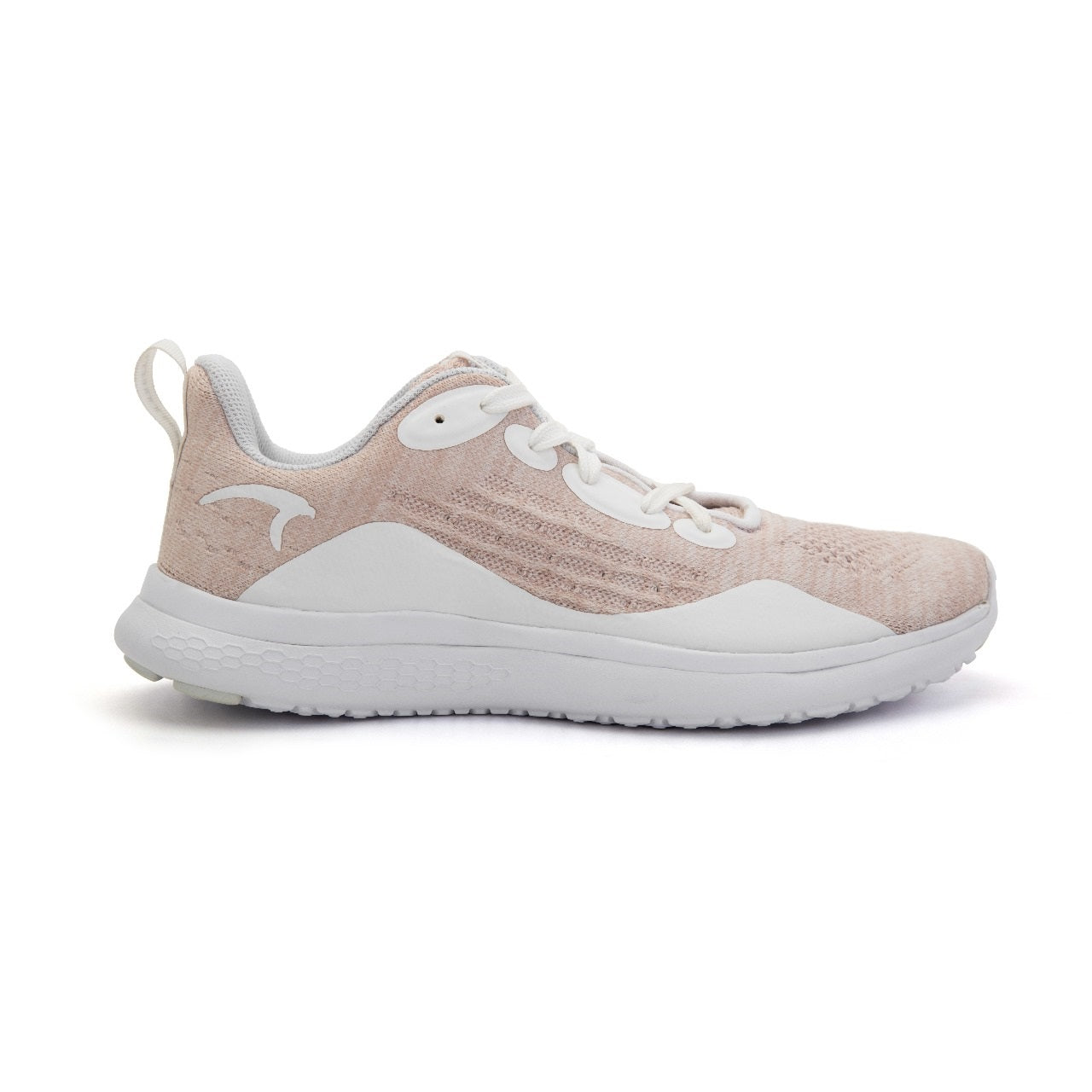 Mintra Stride Running Shoes For Women, Rose & White