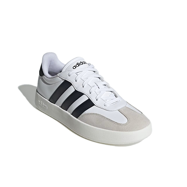 ADIDAS BARREDA LIFESTYLE SHOES FOR MEN, WHITE&BLACK&GREY