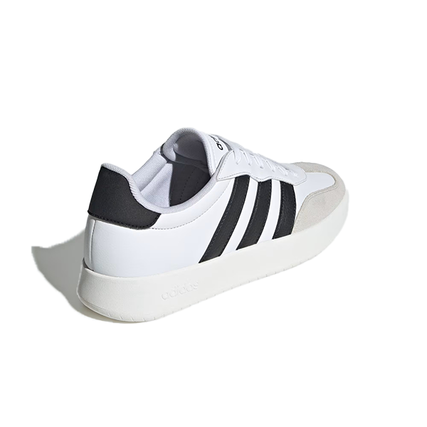 ADIDAS BARREDA LIFESTYLE SHOES FOR MEN, WHITE&BLACK&GREY