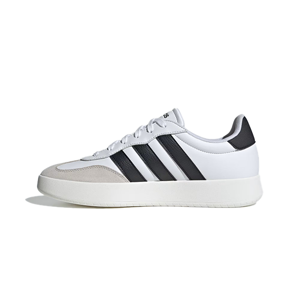 ADIDAS BARREDA LIFESTYLE SHOES FOR MEN, WHITE&BLACK&GREY