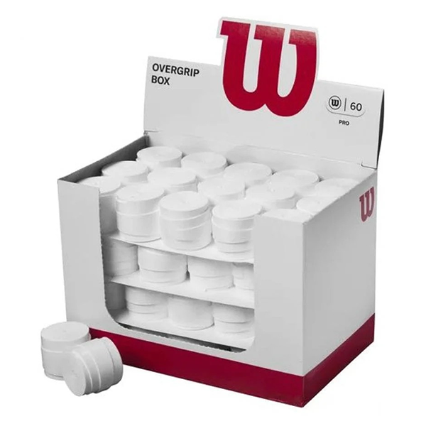 WILSON PRO OVERGRIP 60 BOX WHITE