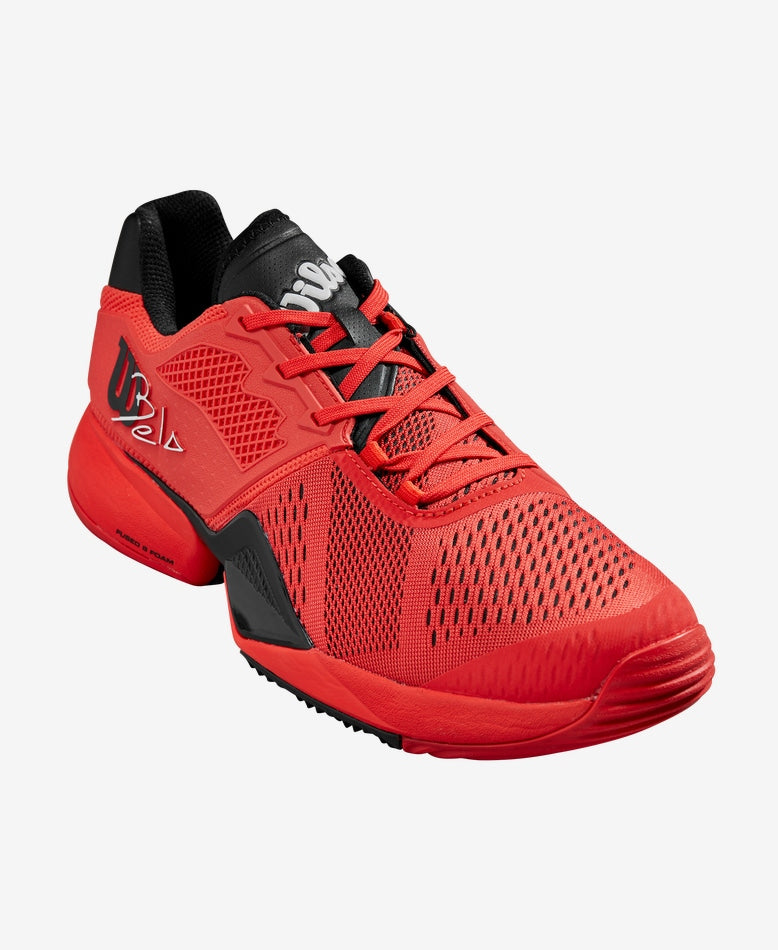 Wilson Bela Tour Infrared Shoes For Men, Red & Black