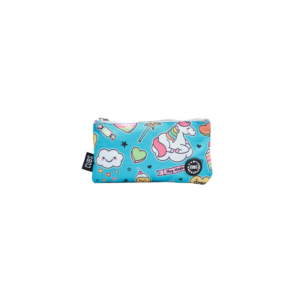 Cubs Baby Blue Baby Unicorn Pencil Case