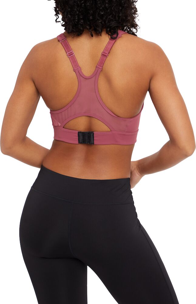 Energetics Bra For Women, Red Wine