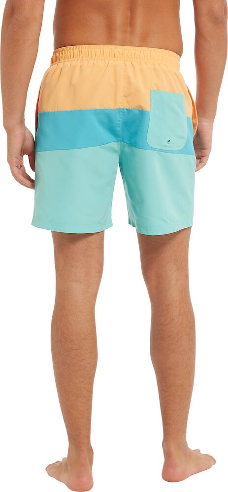 Firefly Natal Swimming Short For Men, Blue & Light Orange