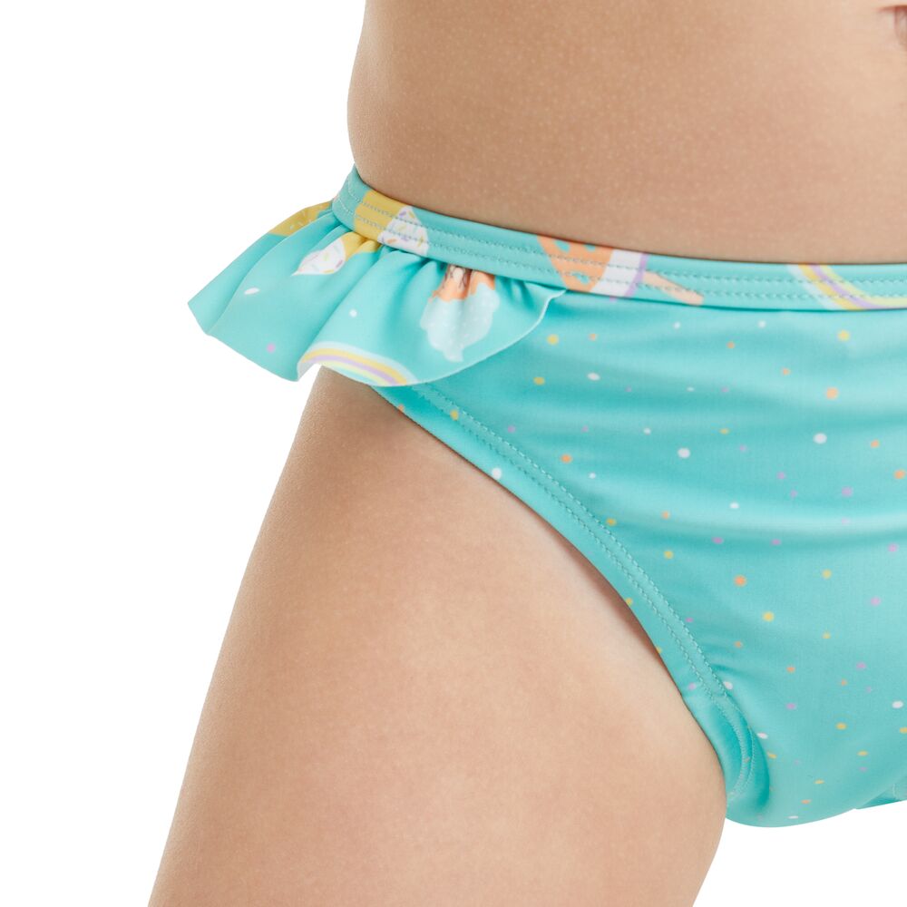 Firefly Swimming Bikini For Kids, Dark Mint