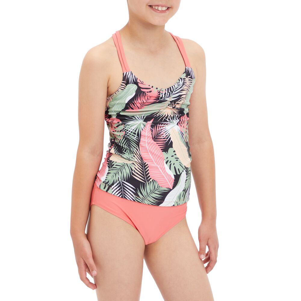 Firefly Swimming Tankini For Kids, Pink