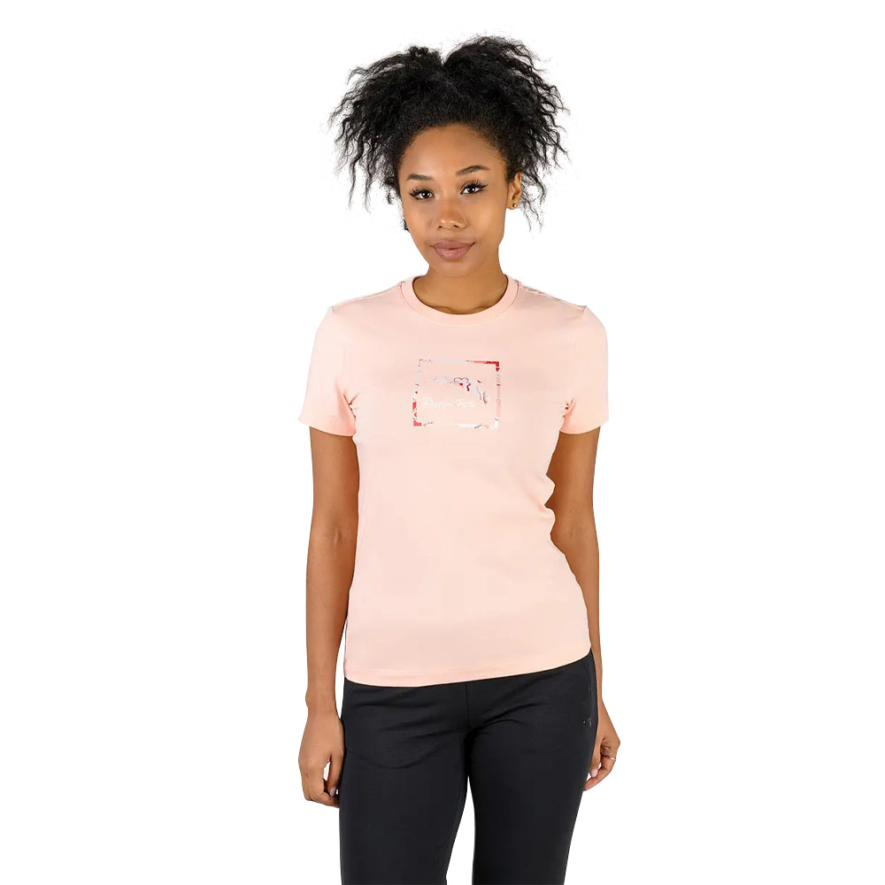 Anta Fitness Cross-Training T.Shirt For Women, Soft Pink