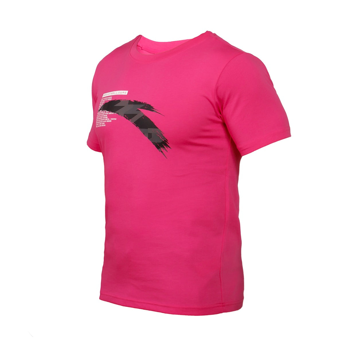 Anta Ss Tee Basketball T-Shirt For Men, Pink