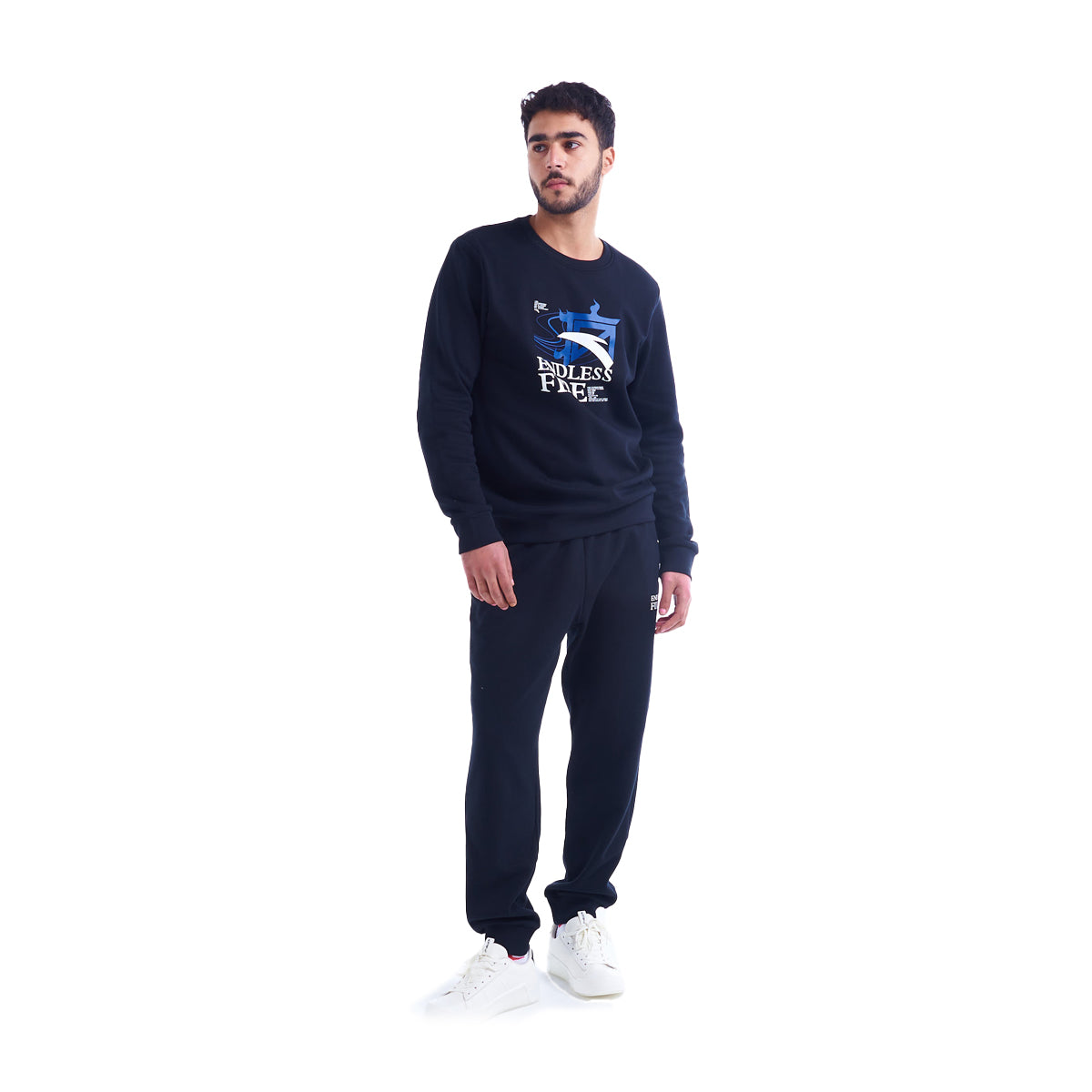 Anta Sweatshirt For Men, Black